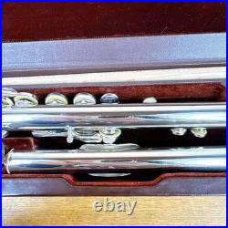 Miyazawa PCM-300 Flute Silver Lip Plate Excellent Condition Used With Hard Case