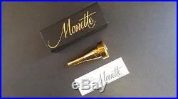 Monette AP6 Gold Plated A Piccolo Trumpet Mouthpiece