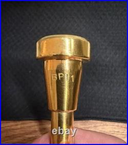 Monette Prana BP11 Piccolo Trumpet Mouthpiece Gold Plated/ Awesome mouthpiece