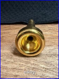 Monette Prana BP11 Piccolo Trumpet Mouthpiece Gold Plated/ Awesome mouthpiece