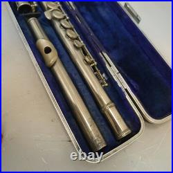Muramatsu 111 Silver Flute Wind Instrument Orchestra Japan Confirmed Operation