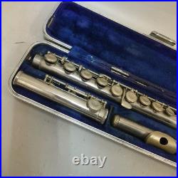 Muramatsu 111 Silver Flute Wind Instrument Orchestra Japan Confirmed Operation