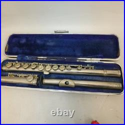 Muramatsu 111 Silver Flute Wind Instrument Orchestra Japan Confirmed Operation
