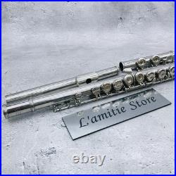 Muramatsu Flute MODEL 113 Nickel Silver with Case Wind Instrument Maintained JP