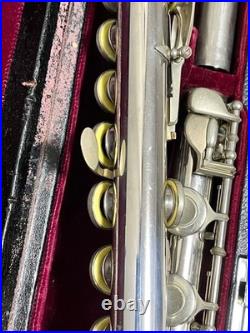 Muramatsu Flute with Damage, Case Deterioration, Needs Maintenance