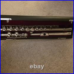Muramatsu M-40 (M-120/EX) Flute Tokyo Silver Headjoint New Pads with Case Muramatsu M-40 (M-120/EX) Flute Tokyo Silver Headjoint New Pads with Case