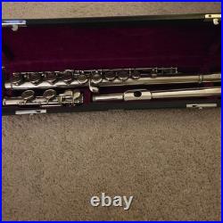 Muramatsu M-40 (M-120/EX) Flute Tokyo Silver Headjoint New Pads with Case Muramatsu M-40 (M-120/EX) Flute Tokyo Silver Headjoint New Pads with Case