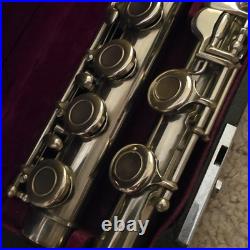 Muramatsu M-40 (M-120/EX) Flute Tokyo Silver Headjoint New Pads with Case Muramatsu M-40 (M-120/EX) Flute Tokyo Silver Headjoint New Pads with Case