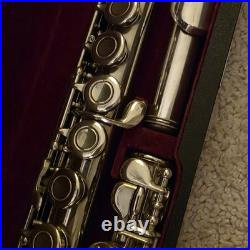 Muramatsu M-40 (M-120/EX) Flute Tokyo Silver Headjoint New Pads with Case Muramatsu M-40 (M-120/EX) Flute Tokyo Silver Headjoint New Pads with Case