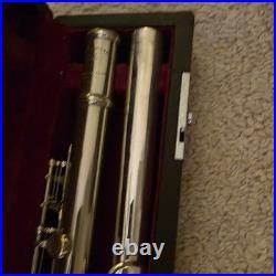 Muramatsu M-40 (M-120/EX) Flute Tokyo Silver Headjoint New Pads with Case Muramatsu M-40 (M-120/EX) Flute Tokyo Silver Headjoint New Pads with Case