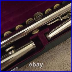 Muramatsu M-40 (M-120/EX) Flute Tokyo Silver Headjoint New Pads with Case Muramatsu M-40 (M-120/EX) Flute Tokyo Silver Headjoint New Pads with Case