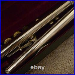 Muramatsu M-40 (M-120/EX) Flute Tokyo Silver Headjoint New Pads with Case Muramatsu M-40 (M-120/EX) Flute Tokyo Silver Headjoint New Pads with Case