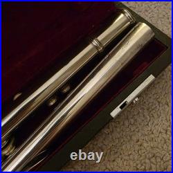 Muramatsu M-40 (M-120/EX) Flute Tokyo Silver Headjoint New Pads with Case Muramatsu M-40 (M-120/EX) Flute Tokyo Silver Headjoint New Pads with Case