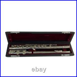 Muramatsu M-70 Silver-Lip Student Flute Open Hole, Hard Case Muramatsu M-70 Silver-Lip Student Flute Open Hole, Hard Case