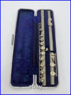 Muramatsu W18 Flute Used Metal C-Foot Altus Japan Musical Instrument