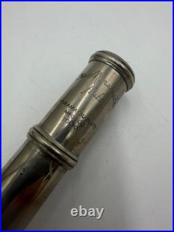 Muramatsu W18 Flute Used Metal C-Foot Altus Japan Musical Instrument