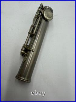 Muramatsu W18 Flute Used Metal C-Foot Altus Japan Musical Instrument