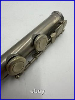 Muramatsu W18 Flute Used Metal C-Foot Altus Japan Musical Instrument