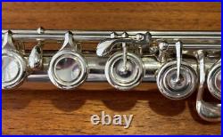 NAGAHARA Flute Ag950 Covered C Foot Pipe