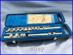 NIKKAN FL-23 Flute with Hard Case Japan Used, Untested, Parts or Repair