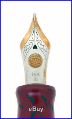 Nakaya Piccolo Cigar Housoge Shu Charcoal B Nib Fountain Pen Mint Never Inked