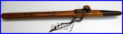 Native American Flute Two-Tone with Totem Key of G 23.25 inch Long