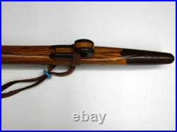 Native American Flute Two-Tone with Totem Key of G 23.25 inch Long
