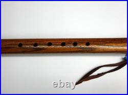 Native American Flute Two-Tone with Totem Key of G 23.25 inch Long