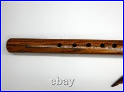 Native American Flute Two-Tone with Totem Key of G 23.25 inch Long