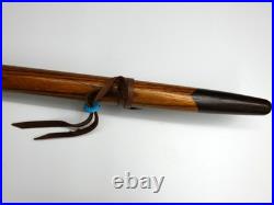 Native American Flute Two-Tone with Totem Key of G 23.25 inch Long