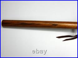 Native American Flute Two-Tone with Totem Key of G 23.25 inch Long