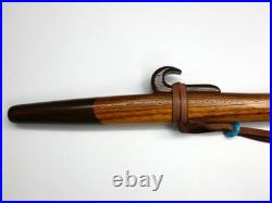 Native American Flute Two-Tone with Totem Key of G 23.25 inch Long