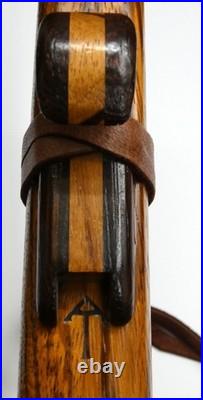 Native American Flute Two-Tone with Totem Key of G 23.25 inch Long
