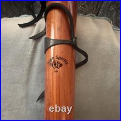 Native American style wood flute, Key of F# 432, earth frequency, leather
