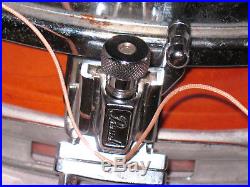 Nice Used PEARL M1330 Maple Liquid Amber PICCOLO Snare Drum