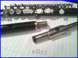 Nice Vintage ARTLEY WOOD and SILVER PICCOLO made by ROY SEAMAN in the early 70's