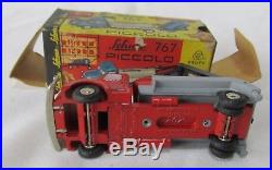 Nice Vintage Schuco Piccolo N°767 Container Truck + Box And Catalogue, Vg, Lqqk