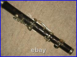 Nice, quite long & old wooden piccolo flute probably in Bb