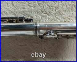 Nikkan Imperial Flute with Case, Used Brass Band Instrument