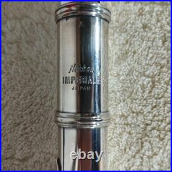 Nikkan Imperial Flute with Case, Used Brass Band Instrument