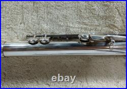 Nikkan Imperial Flute with Case, Used Brass Band Instrument