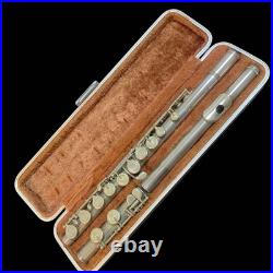 Nikkan No. 30 Metal Flute Body with Case Used Some Dents Tarnished 12.6 Nikkan No. 30 Metal Flute Body with Case Used Some Dents Tarnished 12.6