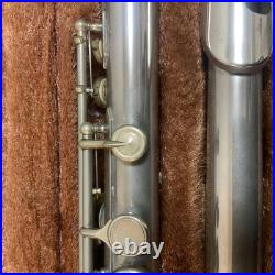 Nikkan No. 30 Metal Flute Body with Case Used Some Dents Tarnished 12.6 Nikkan No. 30 Metal Flute Body with Case Used Some Dents Tarnished 12.6
