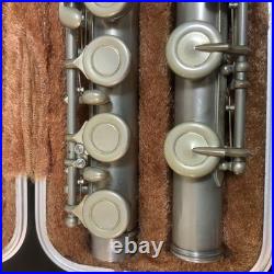 Nikkan No. 30 Metal Flute Body with Case Used Some Dents Tarnished 12.6 Nikkan No. 30 Metal Flute Body with Case Used Some Dents Tarnished 12.6