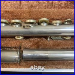 Nikkan No. 30 Metal Flute Body with Case Used Some Dents Tarnished 12.6 Nikkan No. 30 Metal Flute Body with Case Used Some Dents Tarnished 12.6