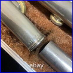 Nikkan No. 30 Metal Flute Body with Case Used Some Dents Tarnished 12.6 Nikkan No. 30 Metal Flute Body with Case Used Some Dents Tarnished 12.6