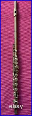 Nikkan WARBLE No. 3 Metal Flute with Case, Needs Repair, Used, As-Is