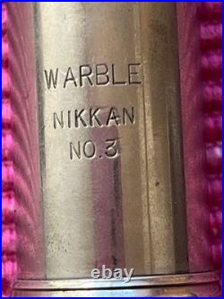 Nikkan WARBLE No. 3 Metal Flute with Case, Needs Repair, Used, As-Is