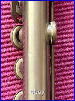 Nikkan WARBLE No. 3 Metal Flute with Case, Needs Repair, Used, As-Is