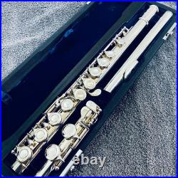 Nomata Flute LS-1E Sterling Silver Lip Head MIJ Japan with Case Serviced Closed